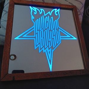Suicide boys etched lighted mirrors